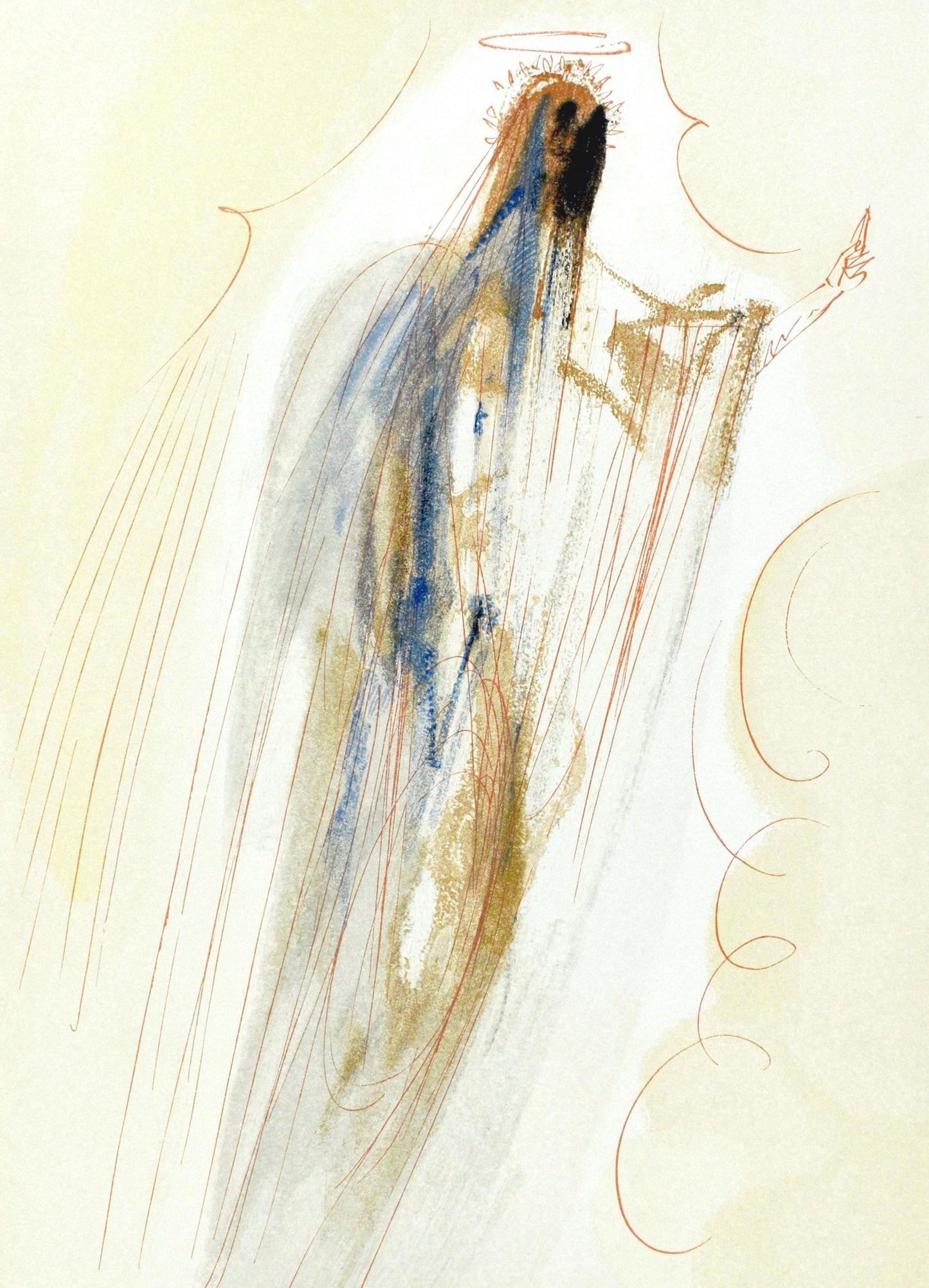 Salvador Dali, Paradiso Xxix (Michler/Lpsinger 1039-1138; Field 189-200), La Divina Commedia,