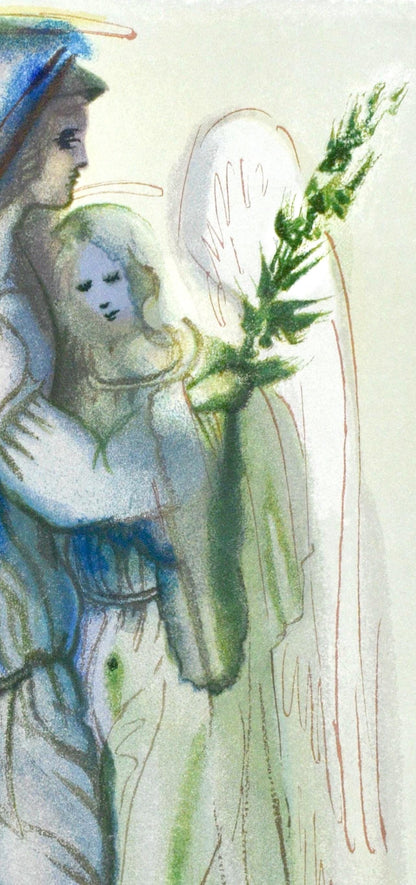 Salvador Dali, Paradiso Xxxii (Michler/Lpsinger 1039-1138; Field 189-200), La Divina Commedia,