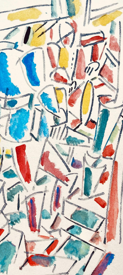 Fernand Lger, Les Foreurs, Dessins De Guerre 1915-16, Lithograph