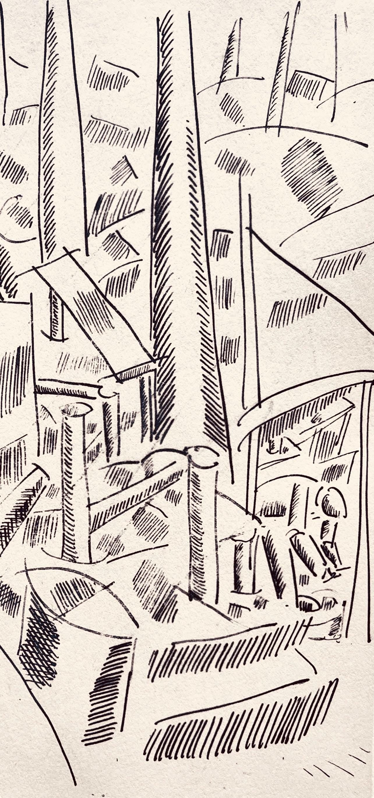 Fernand Lger, Le Sapeur, Dessins De Guerre 1915-16, Lithograph