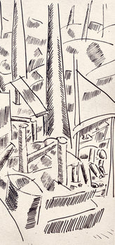 Fernand Lger, Le Sapeur, Dessins De Guerre 1915-16, Lithograph