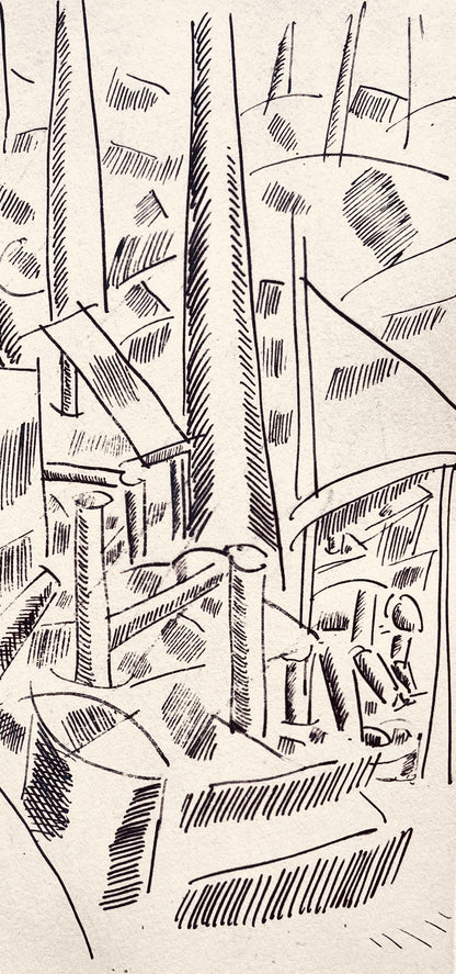 Fernand Lger, Le Sapeur, Dessins De Guerre 1915-16, Lithograph