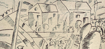 Fernand Lger, Paysage En Argonne, Dessins De Guerre 1915-16, Lithograph