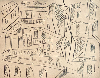 Fernand Lger, Verdun: La Place D'Armes, Dessins De Guerre 1915-16, Lithograph