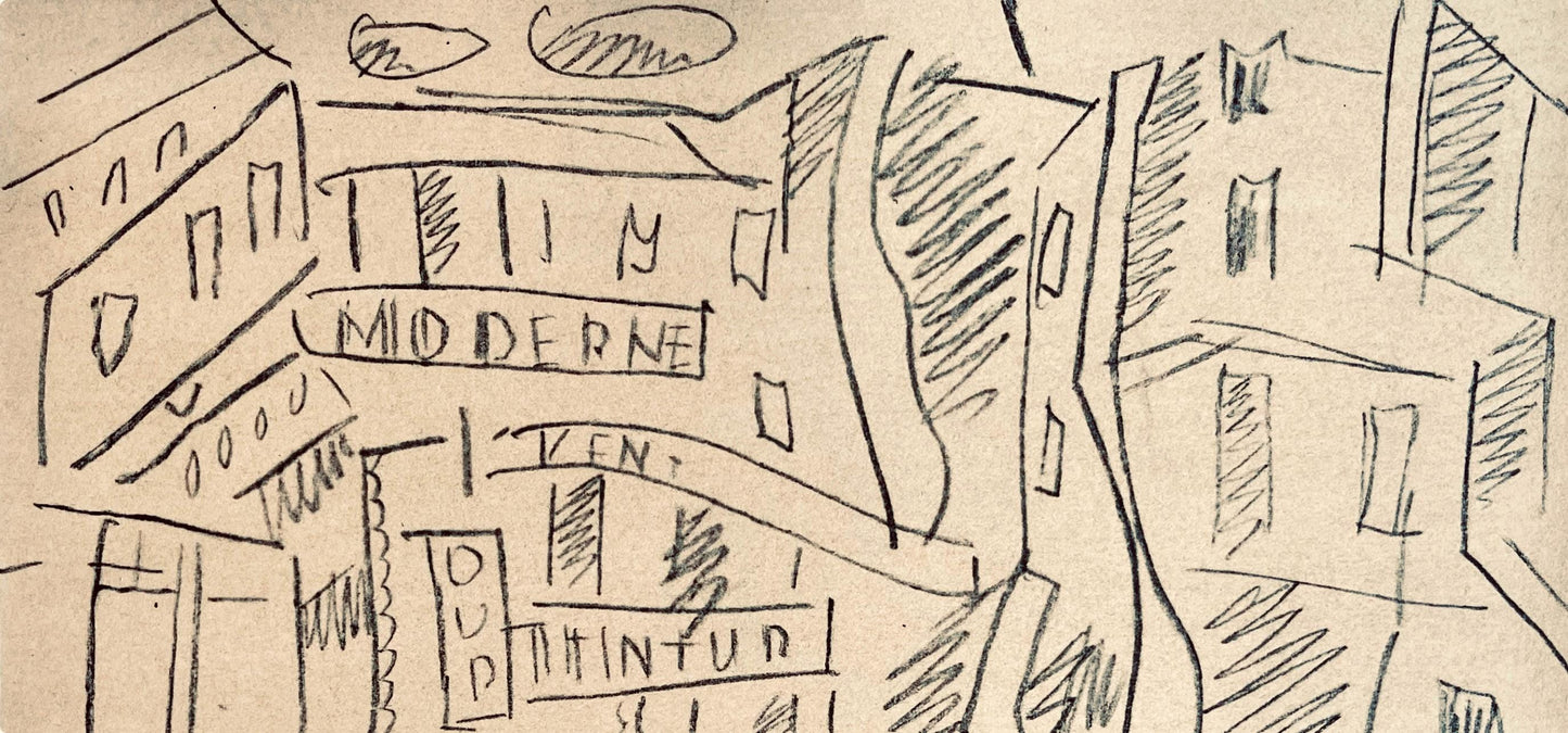 Fernand Lger, Verdun: La Place D'Armes, Dessins De Guerre 1915-16, Lithograph