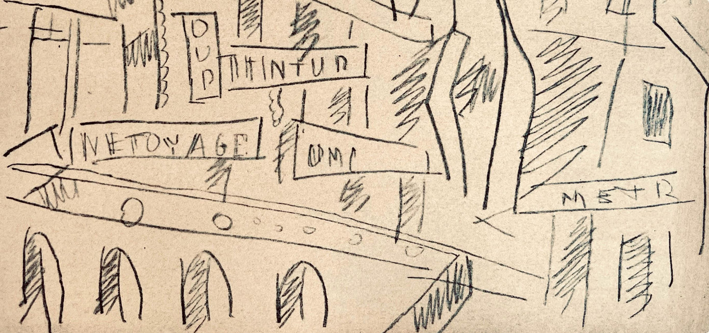 Fernand Lger, Verdun: La Place D'Armes, Dessins De Guerre 1915-16, Lithograph