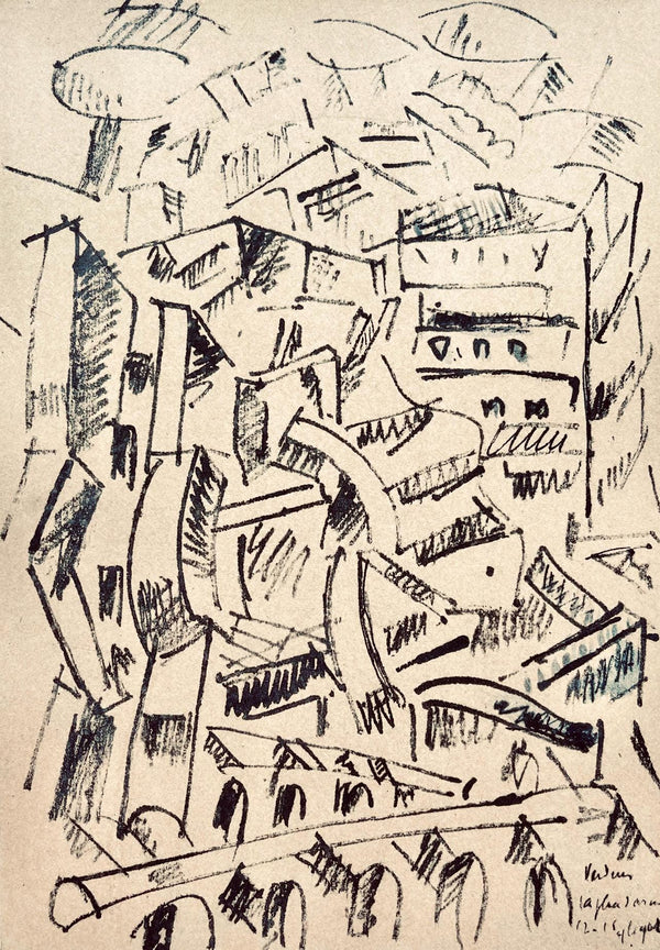 Lger, Fernand Verdun La place d'Armes Dessins de Guerre 1915-16 Lithograph