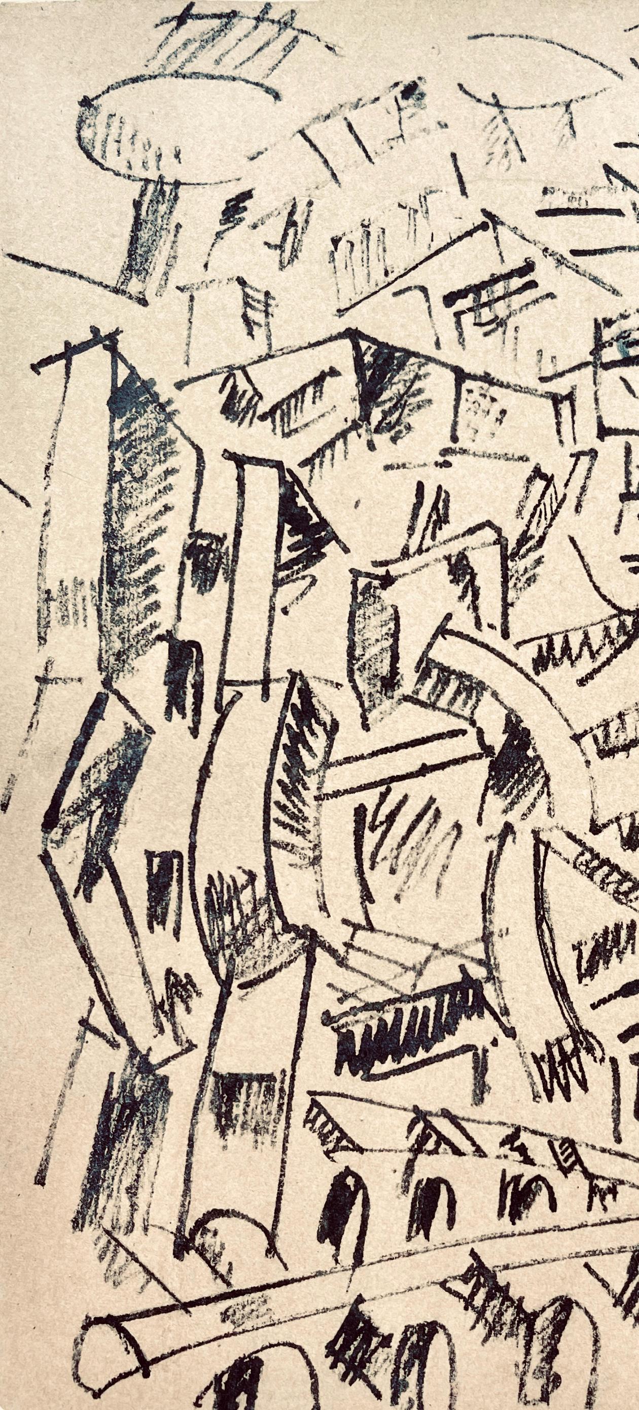 Fernand Lger, Verdun: La Place D'Armes, Dessins De Guerre 1915-16, Lithograph