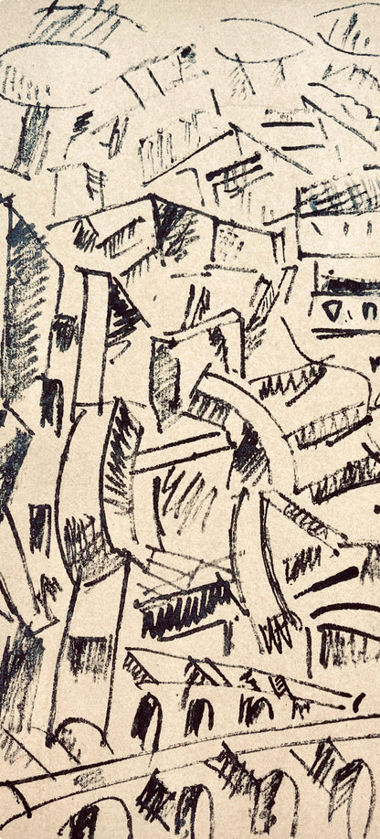 Fernand Lger, Verdun: La Place D'Armes, Dessins De Guerre 1915-16, Lithograph