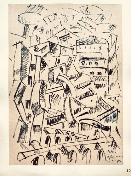 Fernand Lger, Verdun: La Place D'Armes, Dessins De Guerre 1915-16, Lithograph