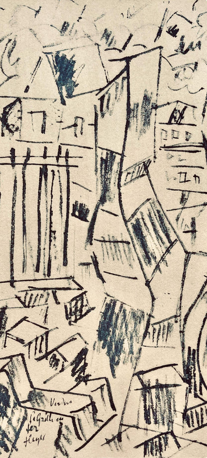 Fernand Lger, Verdun: La Grille En Fer, Dessins De Guerre 1915-16, Lithograph