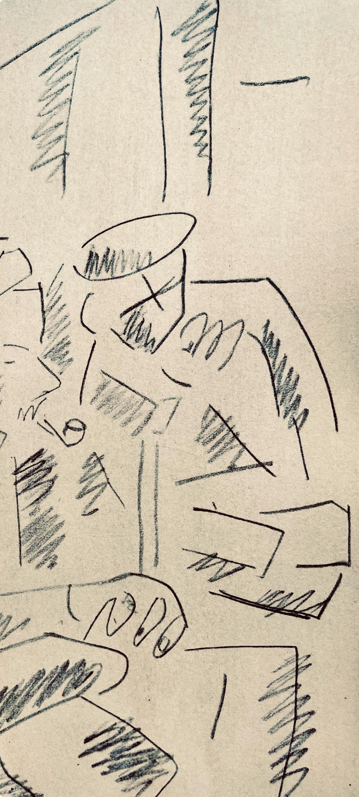 Fernand Lger, Soldats Au Repos, Dessins De Guerre 1915-16, Lithograph