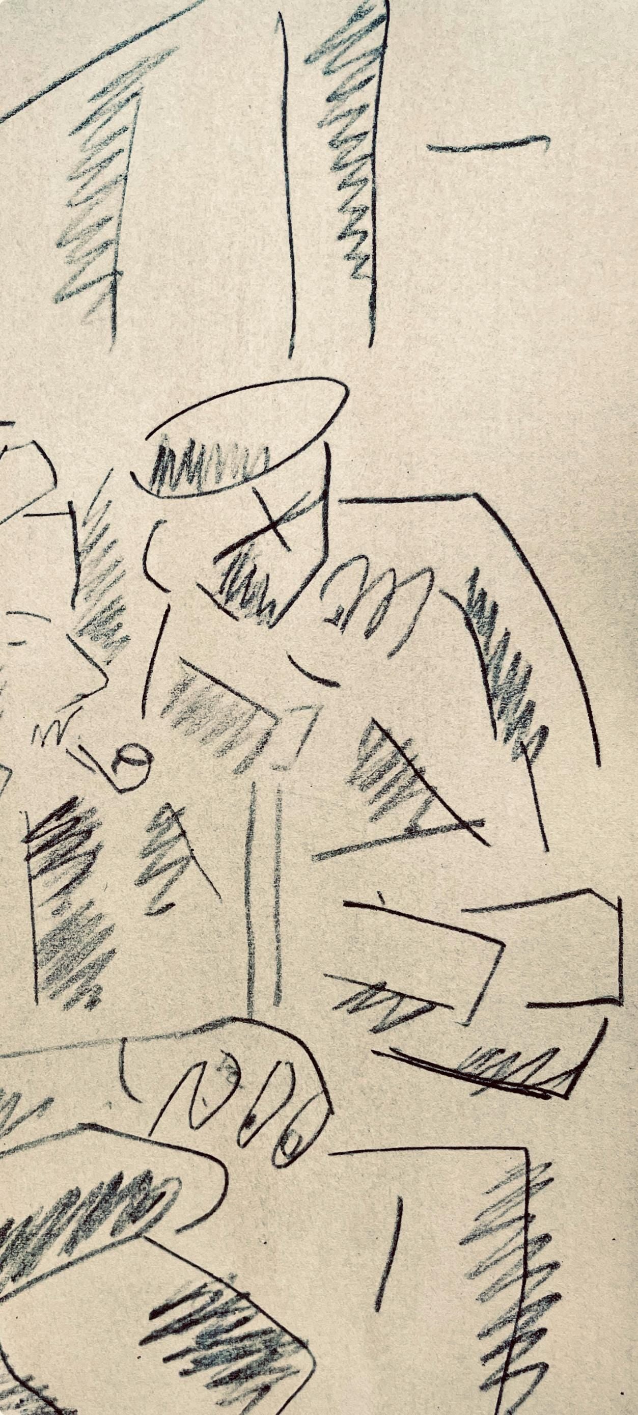 Fernand Lger, Soldats Au Repos, Dessins De Guerre 1915-16, Lithograph