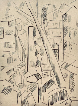 Fernand Lger, Verdun Dtruit, Dessins De Guerre 1915-16, Lithograph