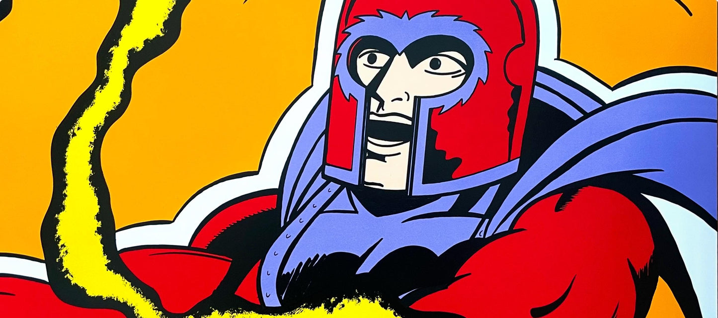 John Matos 'Crash', Magneto, Crash (X-Men Portfolio), Signed, Silkscreen