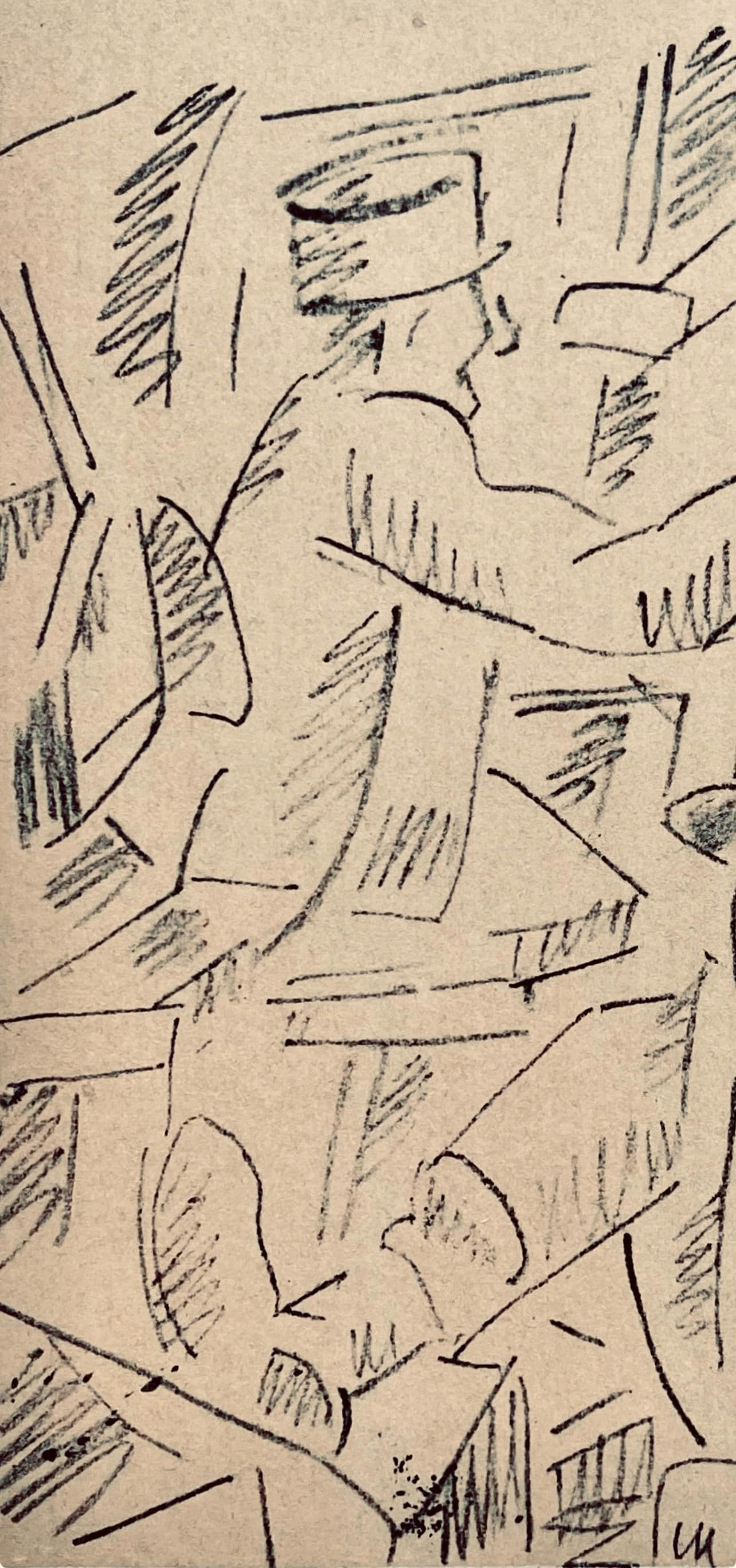 Fernand Lger, Soldats Au Repos, Dessins De Guerre 1915-16, Lithograph