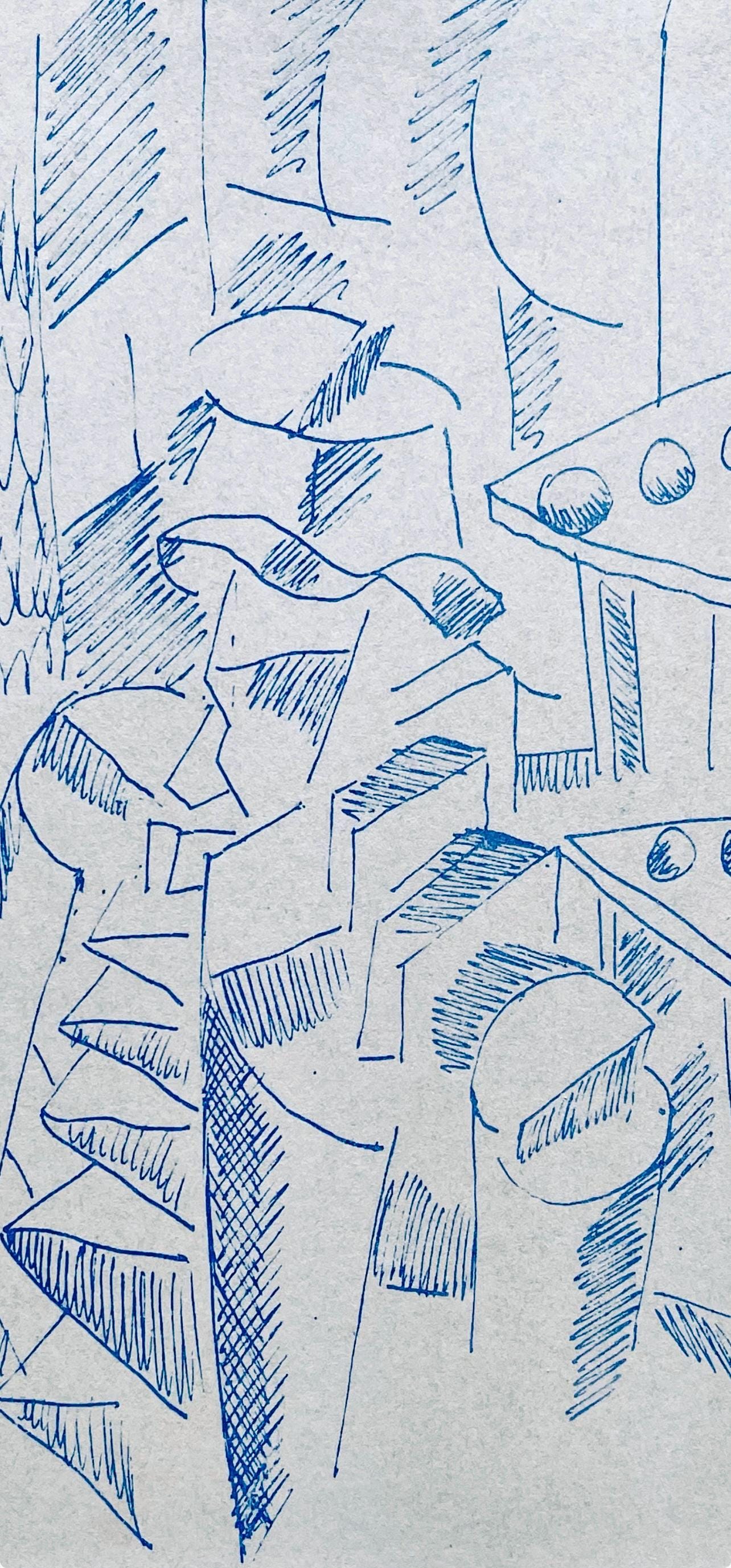 Fernand Lger, Soldat Assis, Dessins De Guerre 1915-16, Lithograph