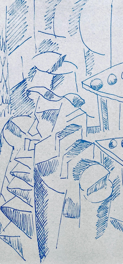 Fernand Lger, Soldat Assis, Dessins De Guerre 1915-16, Lithograph