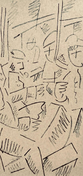 Fernand Lger, Dans L'Hpital, Dessins De Guerre 1915-16, Lithograph