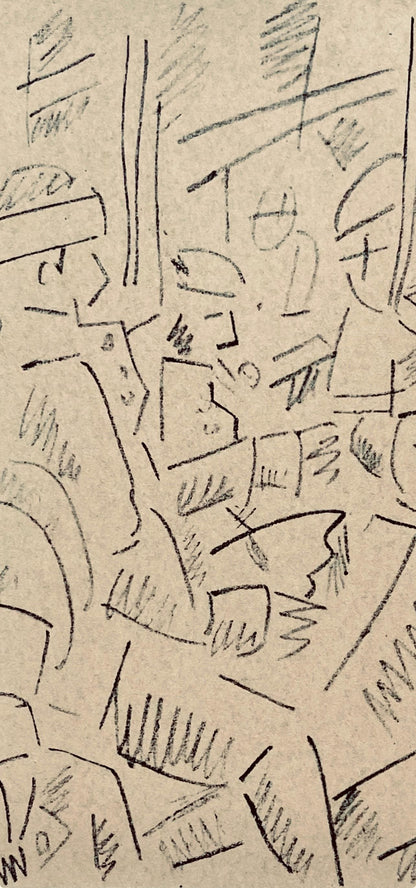 Fernand Lger, Dans L'Hpital, Dessins De Guerre 1915-16, Lithograph