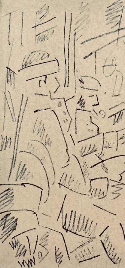 Fernand Lger, Dans L'Hpital, Dessins De Guerre 1915-16, Lithograph