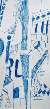 Fernand Lger, Intrieur D'Hpital, Dessins De Guerre 1915-16, Lithograph