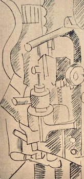 Fernand Lger, Lments Mcaniques, Dessins De Guerre 1915-16, Lithograph