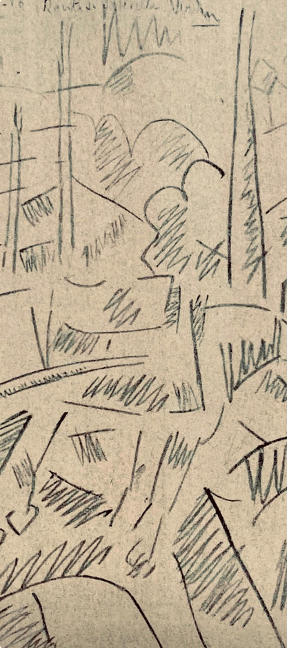 Fernand Lger, Sur La Route De Souville, Dessins De Guerre 1915-16, Lithograph