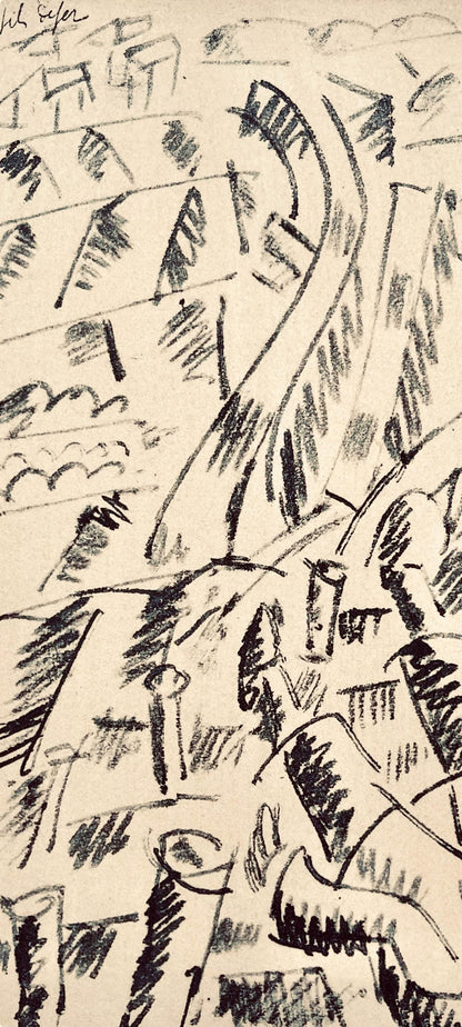 Fernand Lger, Lger, Le Boche Dans Les Fils De Fer, Dessins De Guerre, Lithograph