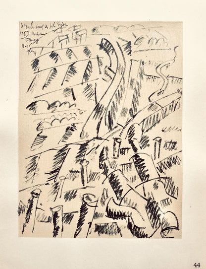 Fernand Lger, Lger, Le Boche Dans Les Fils De Fer, Dessins De Guerre, Lithograph