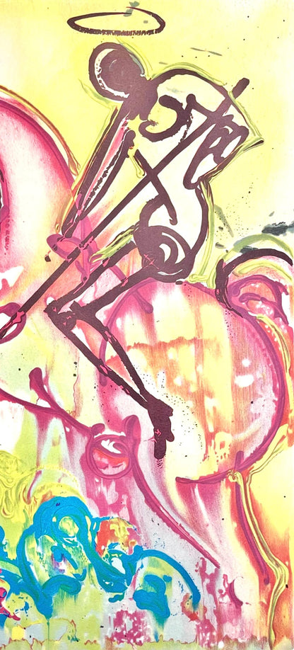 Salvador Dali, Saint-Georges, Les Chevaux De Dali, Fac-Simile Signed, Lithograph (After)