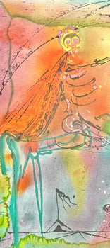 Salvador Dali, Le Cheval De La Mort, Les Chevaux De Dali, Fac-Simile Signed, Lithograph (After)