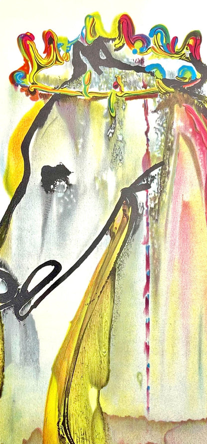 Salvador Dali, Caligula, Les Chevaux De Dali, Fac-Simile Signed, Lithograph (After)