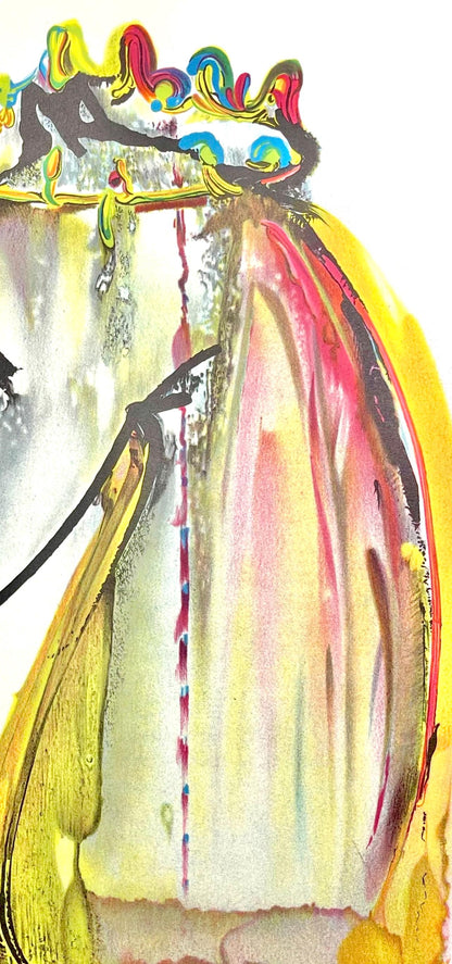 Salvador Dali, Caligula, Les Chevaux De Dali, Fac-Simile Signed, Lithograph (After)