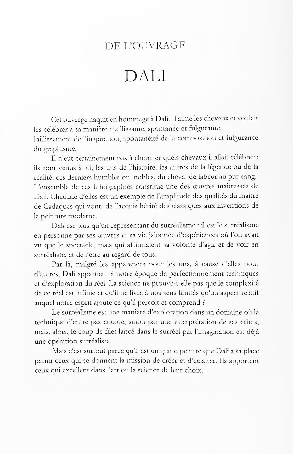 Salvador Dali, Dame Godiva, Les Chevaux De Dali, Fac-Simile Signed, Lithograph (After)