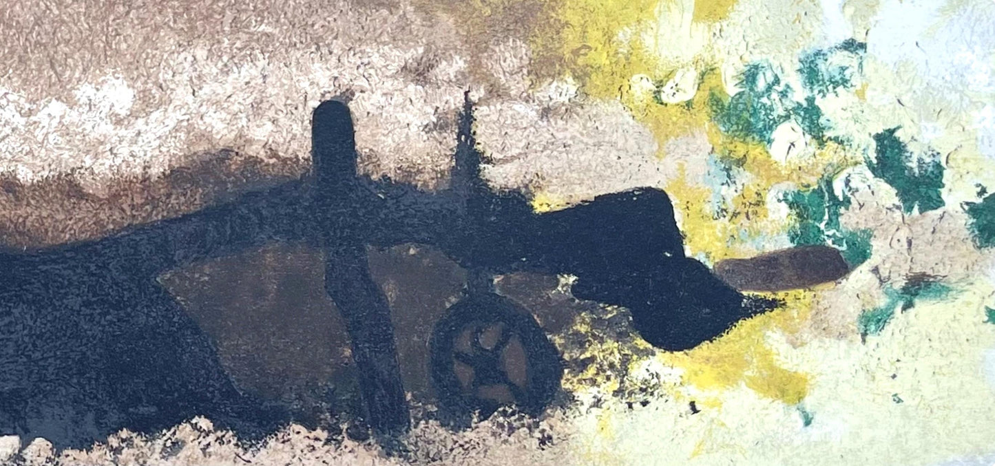 Georges Braque, Charrue, L'Hommage Georges Braque, Derrire Le Miroir, Lithograph