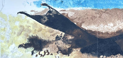 Georges Braque, Charrue, L'Hommage Georges Braque, Derrire Le Miroir, Lithograph