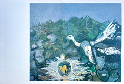 Georges Braque, Le Nid Dans Le Feuillage, L'Hommage Georges Braque, Derrire Le Miroir, Lithograph