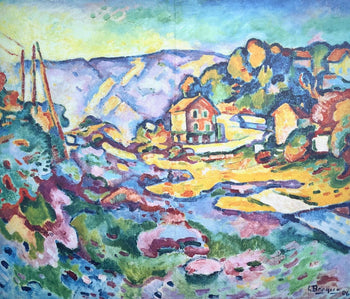 Georges Braque, L'Estaque, L'Hommage Georges Braque, Derrire Le Miroir, Lithograph