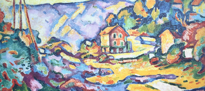 Georges Braque, L'Estaque, L'Hommage Georges Braque, Derrire Le Miroir, Lithograph