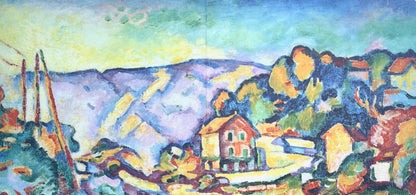 Georges Braque, L'Estaque, L'Hommage Georges Braque, Derrire Le Miroir, Lithograph