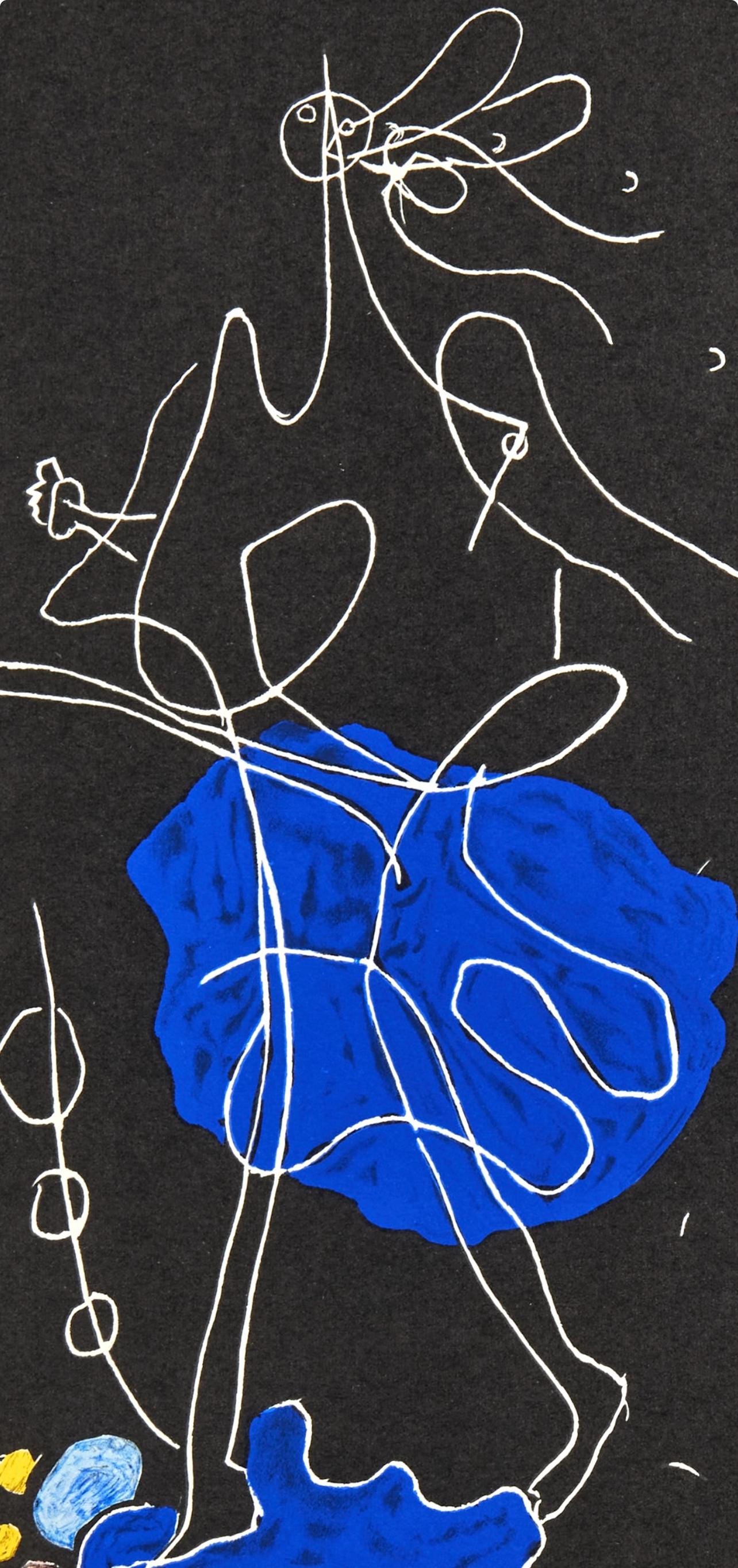 Georges Braque, Ajax, L'Hommage Georges Braque, Derrire Le Miroir, Lithograph