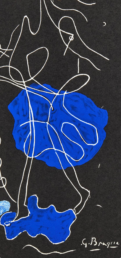 Georges Braque, Ajax, L'Hommage Georges Braque, Derrire Le Miroir, Lithograph