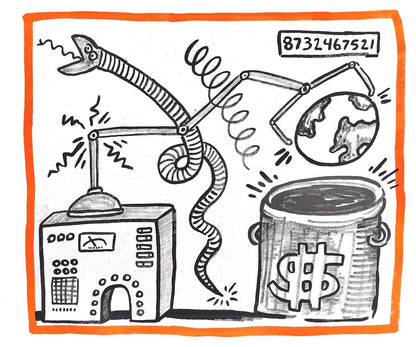 Keith Haring, Composition, Against All Odds, Lithograph