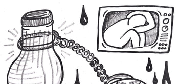 Keith Haring, Composition, Against All Odds, Lithograph