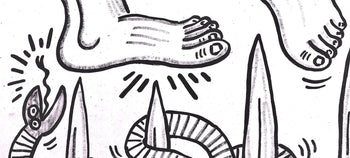 Keith Haring, Composition, Against All Odds, Lithograph