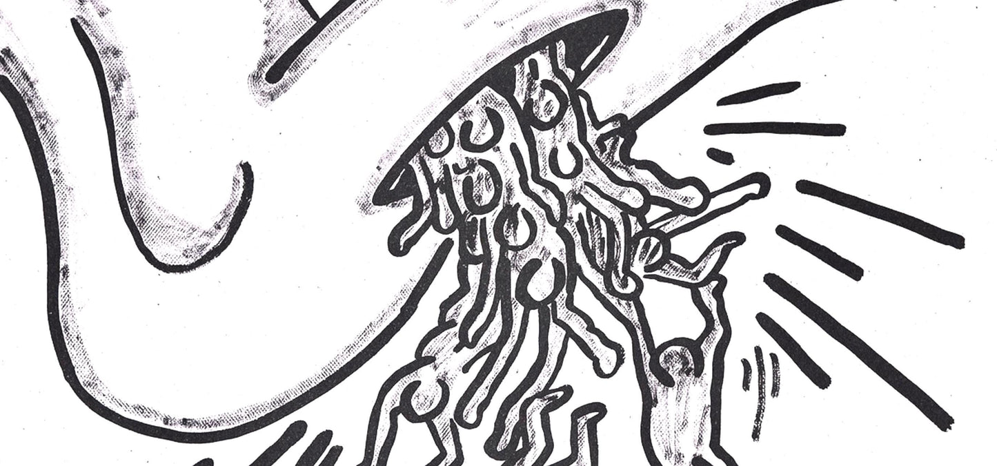 Keith Haring, Composition, Against All Odds, Lithograph