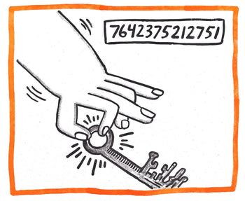 Keith Haring, Composition, Against All Odds, Lithograph