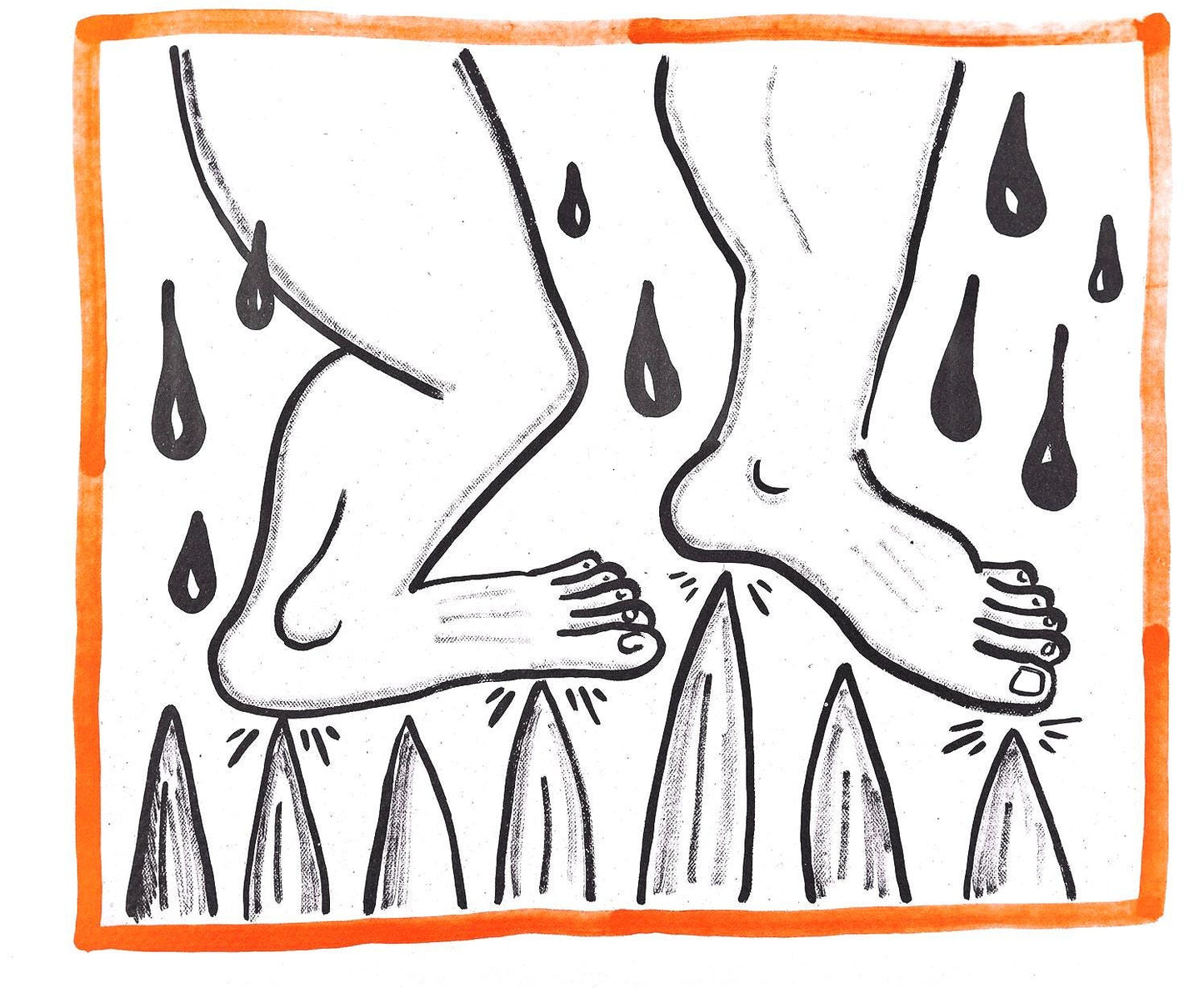 Keith Haring, Composition, Against All Odds, Lithograph