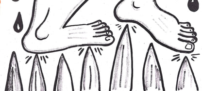 Keith Haring, Composition, Against All Odds, Lithograph